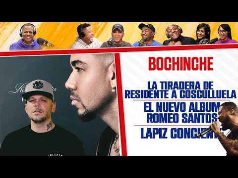 RESIDENTE le tira a COSCULLUELA - ALBUM de ROMEO SANTOS - El Bochinche