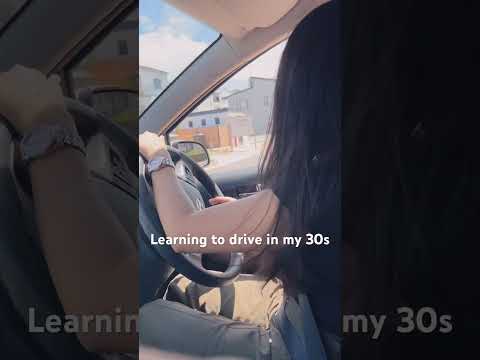 Learning to drive in my 30s