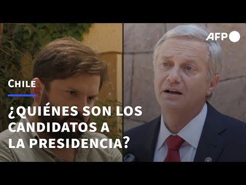 Gabriel Boric y José Antonio Kast, los candidatos a presidir un Chile polarizado | AFP