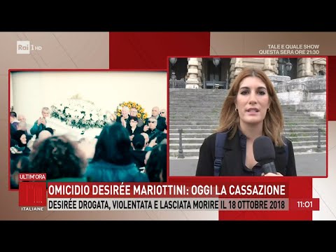 Omicidio Desirée Mariottini: oggi la cassazione - Storie Italiane 20/10/2023