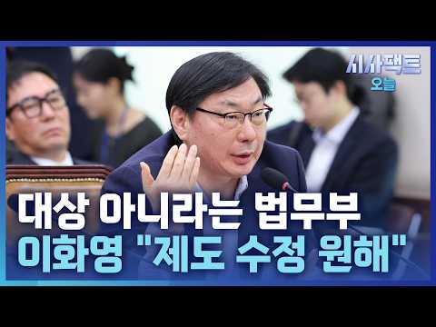 [시사팩트 오늘] 이화영, 가석방 대상 아니라는 법무부에 "의지 가지면 수정 가능"