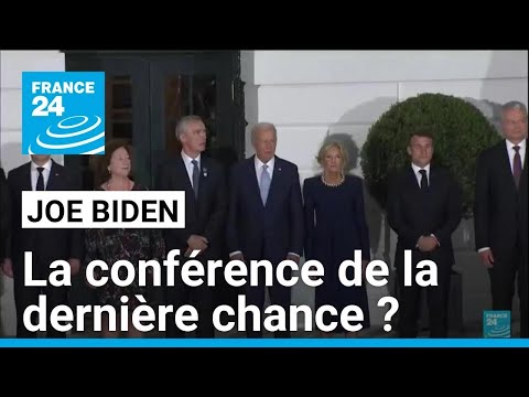 Joe Biden : la conférence de la dernière chance ? • FRANCE 24