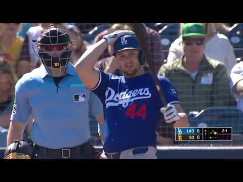 Dingers are SO BACK! Dodgers Kevin Padlo hits the FIRST HOMER of Spring Training!