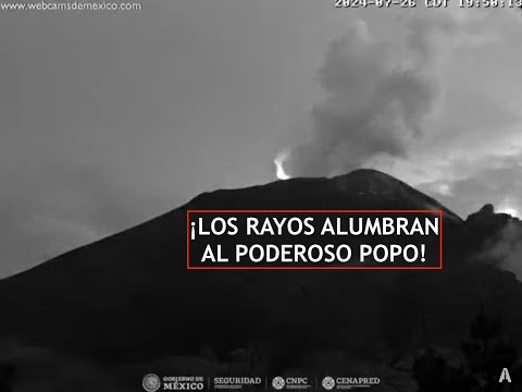 #POPOCATÉPETL | Escupe fuego. El #Volcán #EnVivo