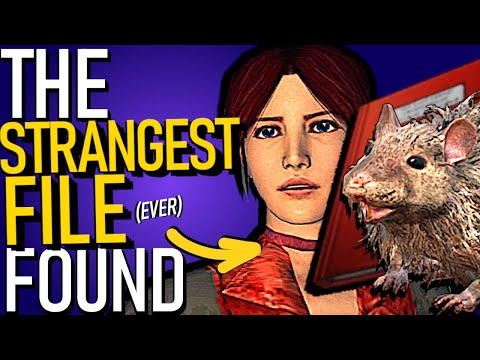 The STRANGEST File Found in Resident Evil