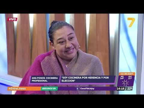 Entre Líneas (17/04/24) - Nos visita Ana Ponce - Cocinera Profesional | Canal 7 Jujuy