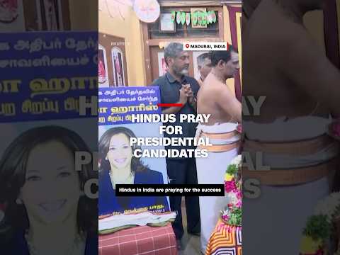 Hindus pray for presidential candidates