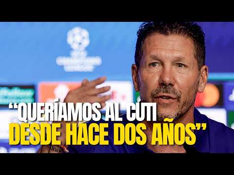 <strong>Diego</strong> <strong>SIMEONE</strong> tras el triunfo ante el MANCHESTER UNITED en la CHAMPIONS: Rueda de prensa completa