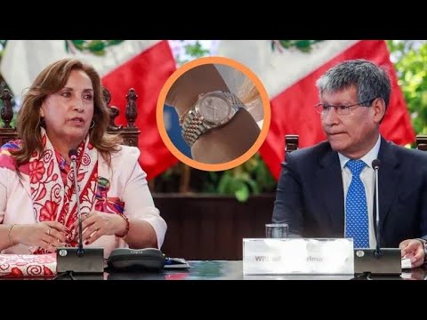Presidenta Boluarte reveló lo que le dijo Oscorima ante la Fiscalía: Debes usar relojes bonitos