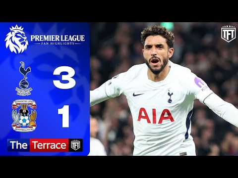 <strong>Spurs</strong> SMASH 3 Past Coventry! Tottenham 3-1 Coventry Highlights