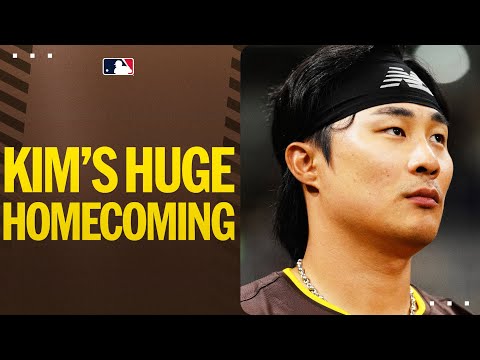 Ha-Seong Kim hits TWO HOMERS in return to South Korea!