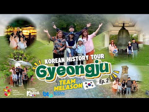 Korean History Family Tour in Gyeongju 🇰🇷 | MelaSon Family Vlog Ep. 2 @KTOManila 