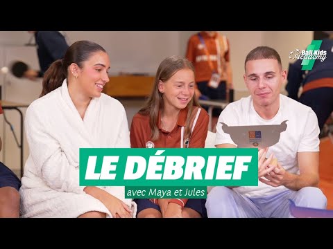 Ball Kids Academy : le débrief de la quinzaine avec @Mayadorable et Jules Pedretti