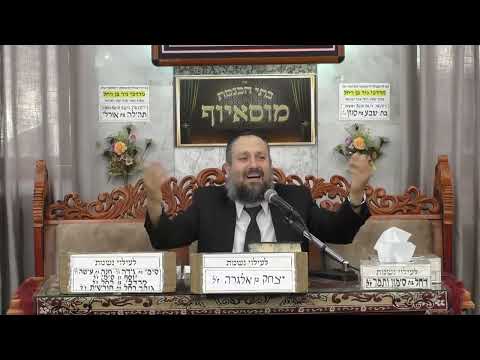 הרב יעקב שמש | פרשת האזינו | בית הכנסת מוסאיוף