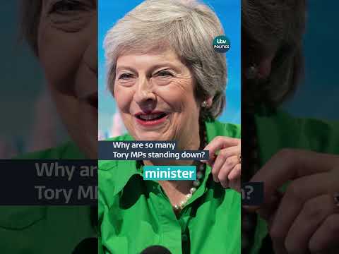 Why are so many Tory MPs standing down? #shorts