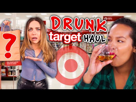 Video: Best Friends Shop for Each Other DRUNK! *target gift swap*