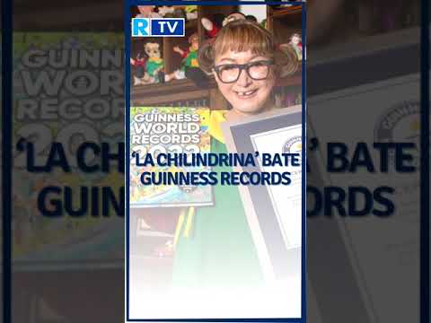 'La chilindrina' bate Guinness Records