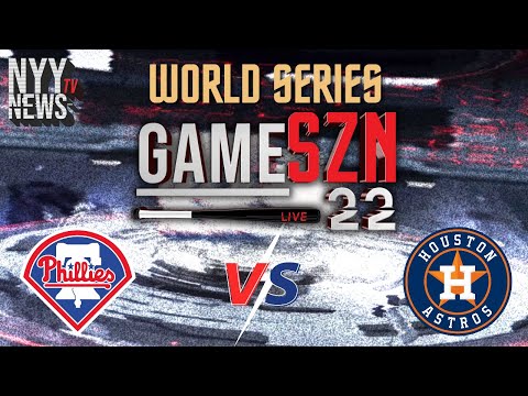 GameSZN LIVE: World Series Game 6 Phillies @ Astros - Wheeler vs. Valdez