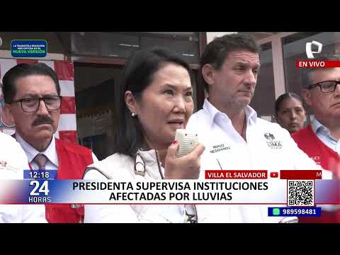 Estado de Emergencia para VES: Keiko Fujimori anuncia restructuración de Sedapal (2/2)