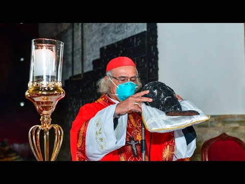 Cardenal Brenes celebra Misa en capilla atacada con bomba molotov en Nicaragua