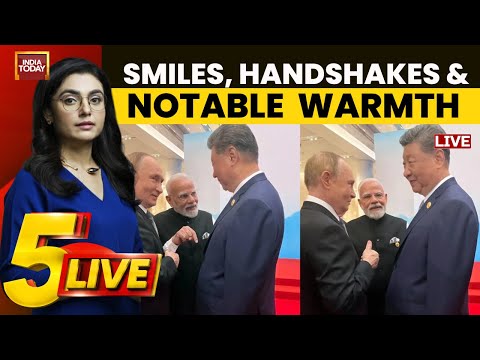 5Live With Sonal | Modi, Xi Jinping & Putin Bilateral Meeting | India-Russia-China Ties