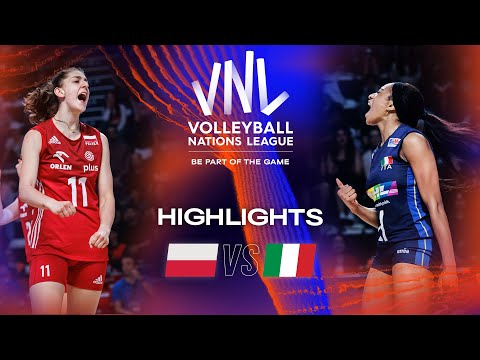 🇵🇱 POL vs. 🇮🇹 ITA - Highlights Week 1 | Women's VNL 2023