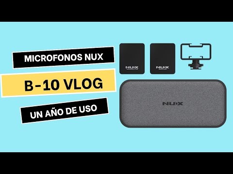🎤 Micrófonos inalámbricos Nux B-10 – Análisis tras 1 año de uso
