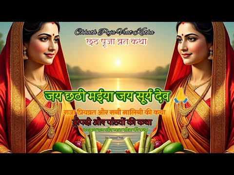 Chhath Puja Vrat Katha~ Chhathi Maiya Ki Kahani~ छठ महापर्व व्रत की कथा - छठी मईया की कहानी 2025