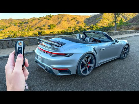 Ultimate Thrills: 992 Porsche 911 Turbo Cabriolet Test Drive