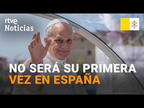 LEÓN XIV VISITÓ ESPAÑA como RESPONSABLE de la ORDEN DE LOS AGUSTINOS | RTVE Noticias
