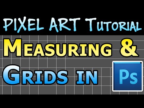Pixel Art Tutorial - Grids, Measuring and Moving Pixels in Photoshop