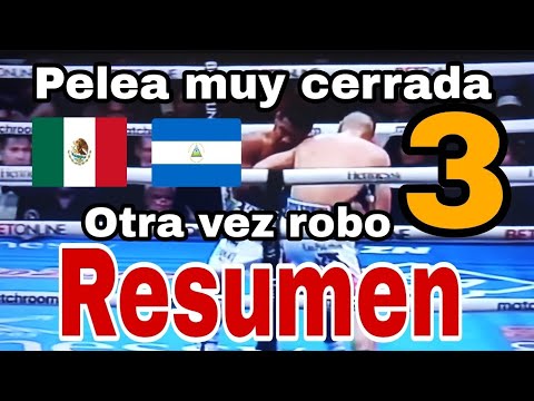 Resumen de la pelea Gallo Estrada vs. Chocolatito 3