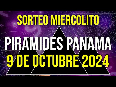 Pirámide Loteria Panamá para hoy Miércoles 9 de Octubre 2024 Lotería de Panamá