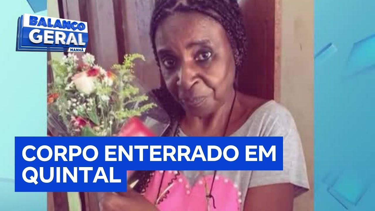 Corpo de idosa é encontrado enterrado no quintal de uma casa em Contagem MG  TV Online Corpo de idosa é encontrado enterrado no quintal de uma casa em Contagem MG
