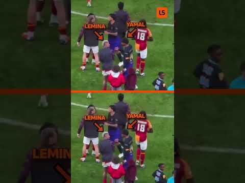 Lamine Yamal and Lemina SETTLE The Beef 🤝