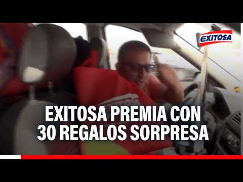 🔴🔵 Exitosa premia con 30 regalos sorpresa a sus seguidores