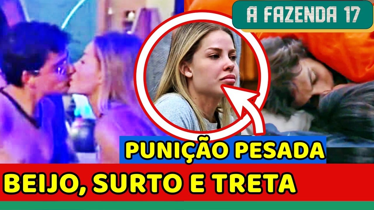 🔥A Fazenda 17: FESTA CAÓTICA: Dudu e Saory SE BEIJAM e REVELAÇÃO CHOCA; PUNIÇÃO GRAVÍSSIMA e TRETA!