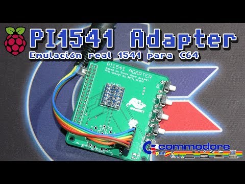 Pi1541 Adapter para Rasberry pi Emulación real 1541 para Commodore 64