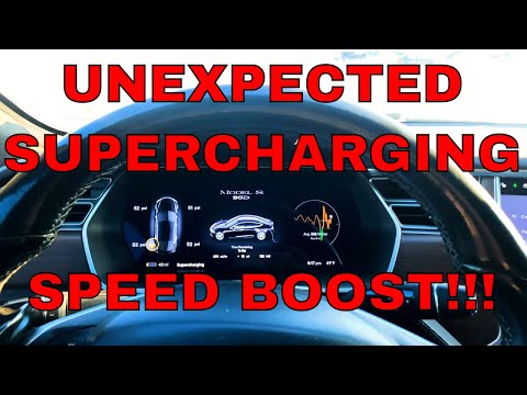 Old Tesla Gets Supercharging Speed Boost!