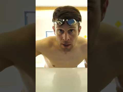 This Swimmer Means Business #Shorts