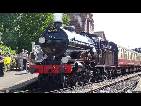 32424 Beachy Head in Action on the Bluebell Railway! 29th August 2024