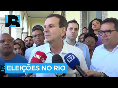 Candidatos à Prefeitura do Rio de Janeiro vão às ruas no primeiro dia de campanha eleitoral