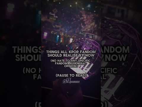 Giving a general Opinion bcuz some idols have been receiving hate for even breathing