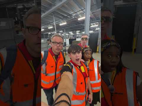 POV: You are a tourist in a DHL warehouse