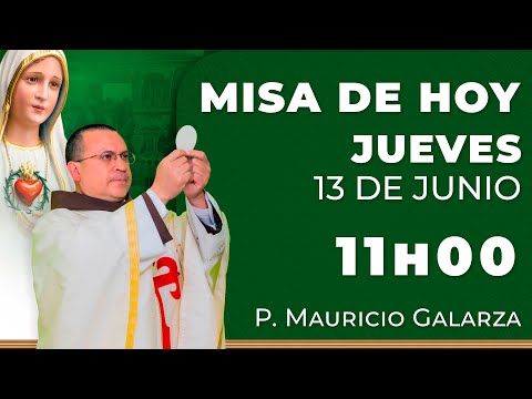Misa de hoy 11:00 | Jueves 13 de Junio #rosario #misa