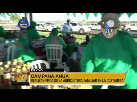 Campaña Añua: Feria granjera en Costanera de Asunción