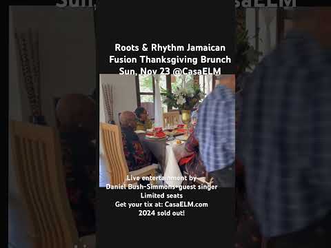 11.23.25: Jamaican Fusion Brunch at Casa ELM, San Miguel. Menu/tix:  CasaELM events page. Live music
