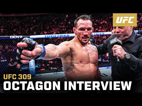 Michael Chandler Octagon Interview | UFC 309