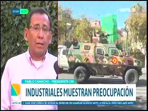 28062024 PABLO CAMACHO INDUSTRIALES MUESTRAN PREOCUPACIÓN UNITEL