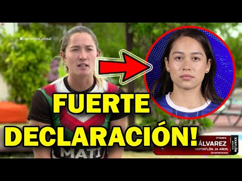 Mati hace una fuerte declaración de Evelyn - Exatlón México